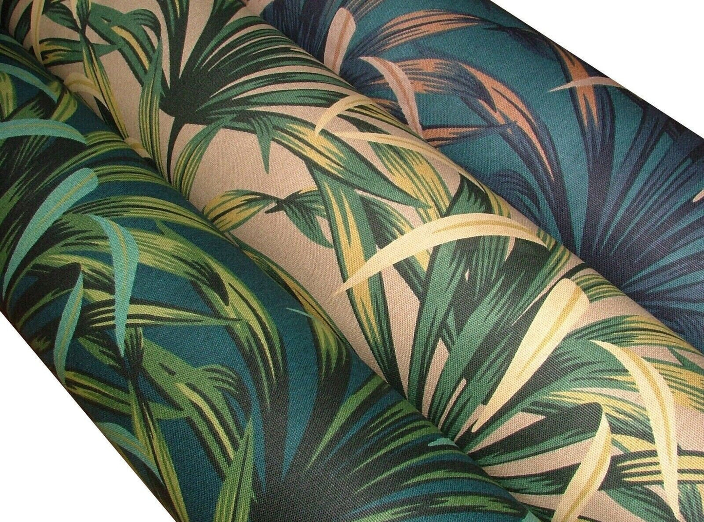 Martinique Tropical Leaf Tablecloth , Leaf Tablecloth UK , 100% Cotton Handmade - CushionCoverAndDecor