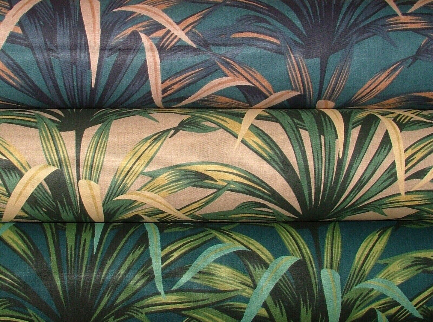 Martinique Tropical Leaf Tablecloth , Leaf Tablecloth UK , 100% Cotton Handmade - CushionCoverAndDecor