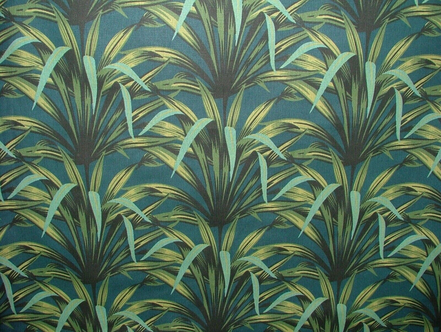 Martinique Tropical Leaf Tablecloth , Leaf Tablecloth UK , 100% Cotton Handmade - CushionCoverAndDecor