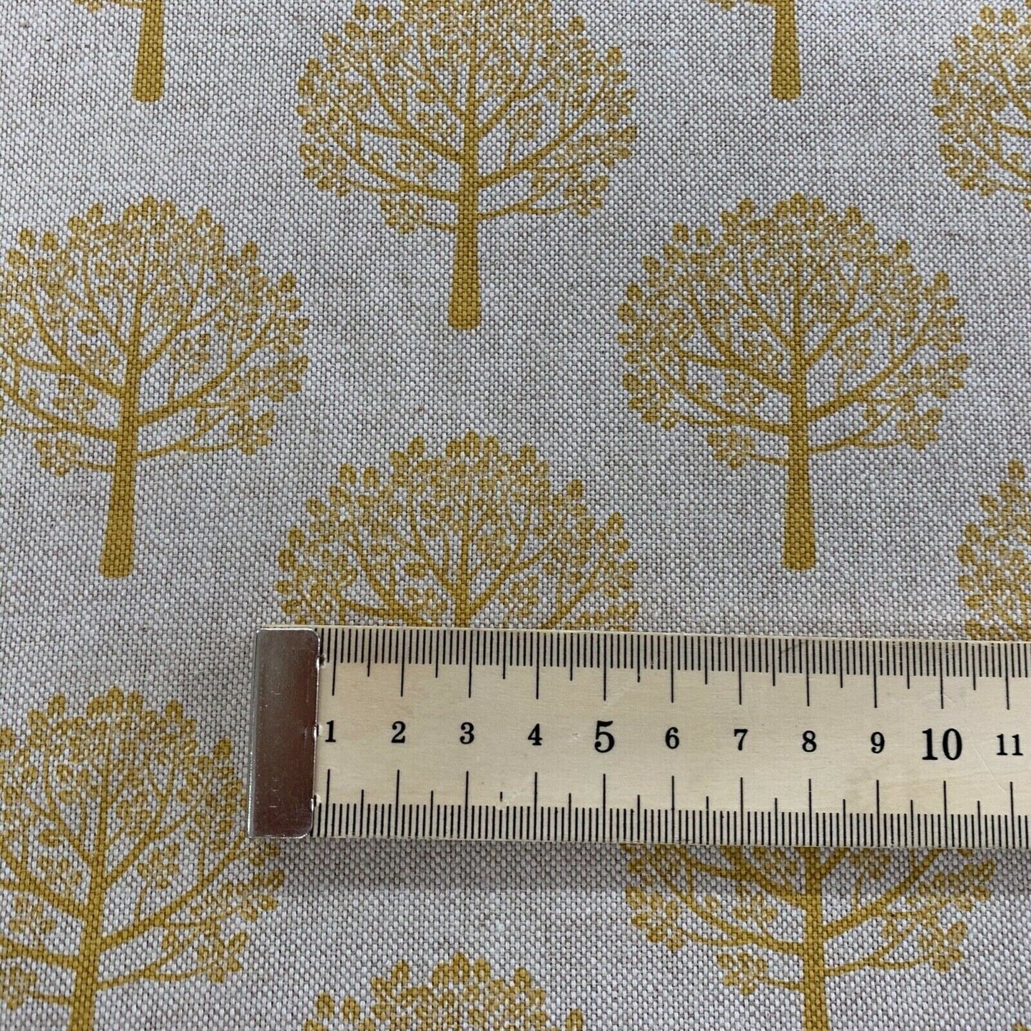 Mulberry Trees Table Runner , Cotton Rich-Linen Look Design 36" 48" 54" 60" 64" 72" 84" 96" 104" - CushionCoverAndDecor