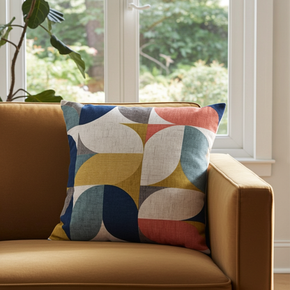 Reno Multi Geometric Cushion Cover
