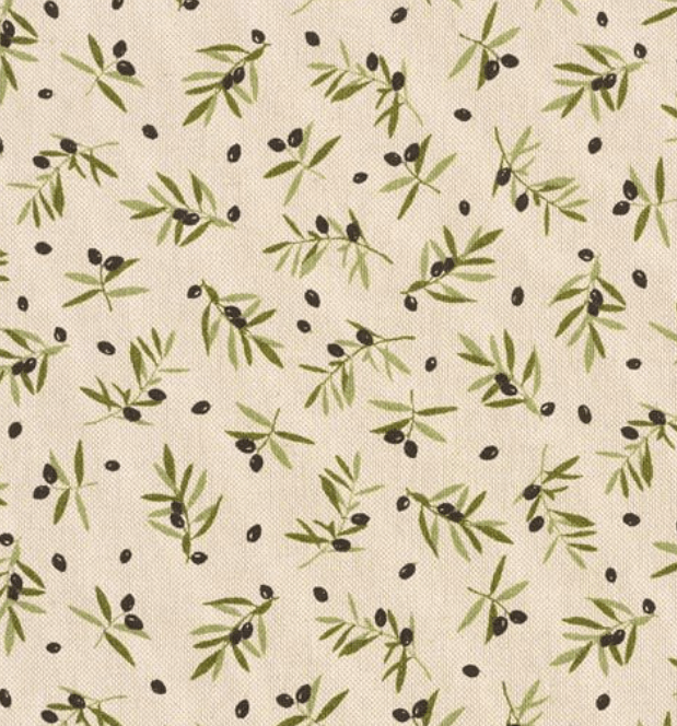 Olives Natural Tablecloth Available In Many Sizes - CushionCoverAndDecor