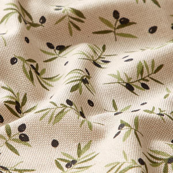 Olives Natural Tablecloth Available In Many Sizes - CushionCoverAndDecor