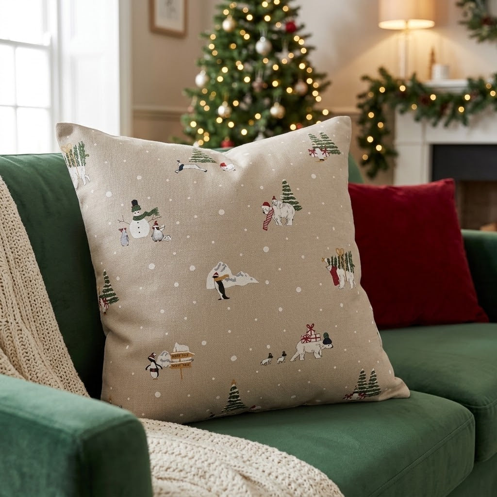 Fodera per cuscino Sophie Allport Snow Season
