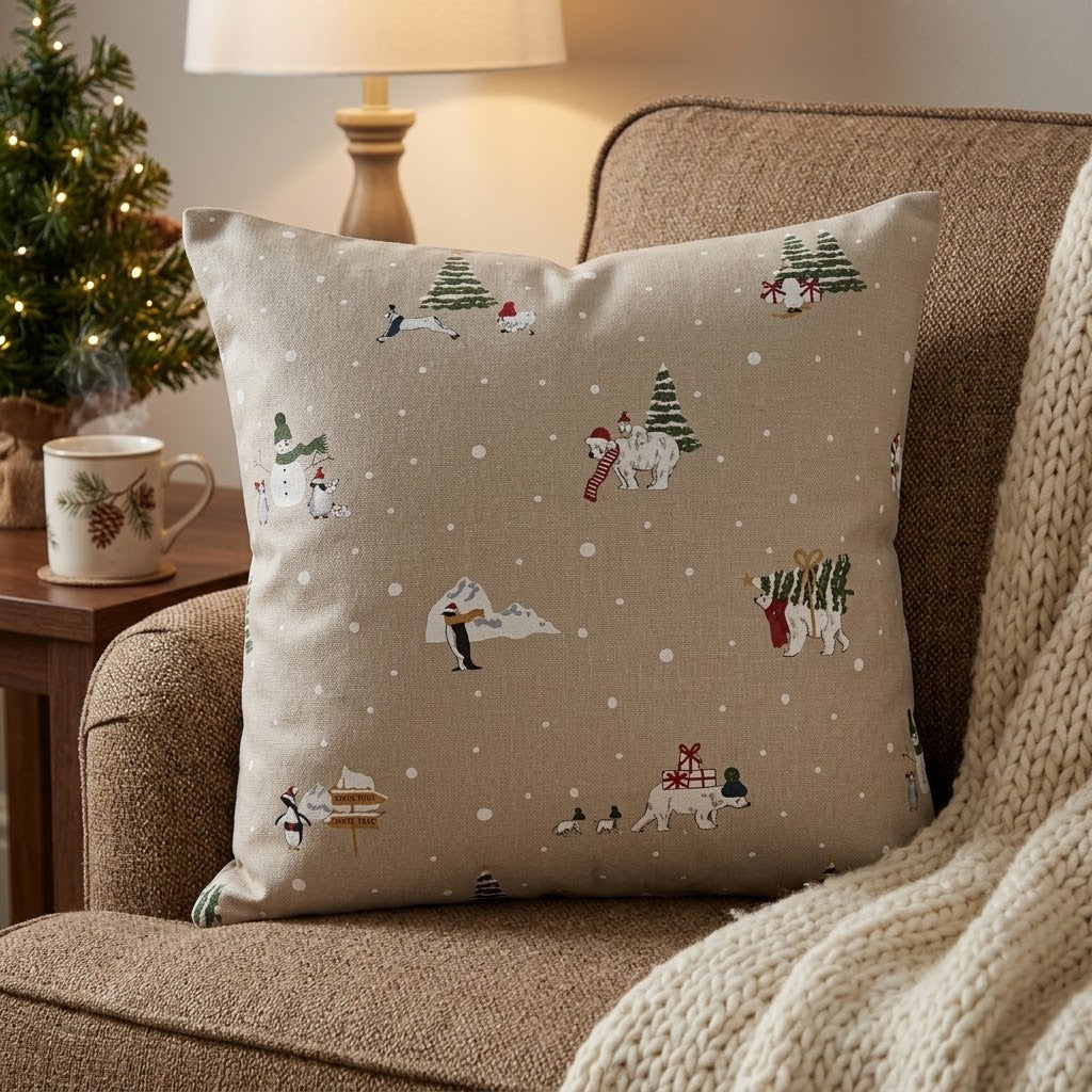 Fodera per cuscino Sophie Allport Snow Season