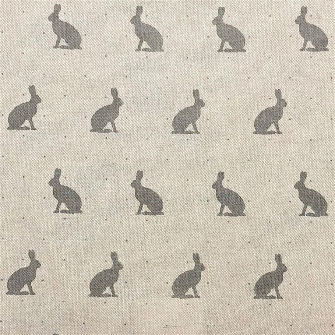 Rabbits Tablecloth , Easter Rabbit Tablecloth , Hare Tablecloth , Bunny Cotton Rich Linen Look Tablecloth , Tablecloth UK - CushionCoverAndDecor