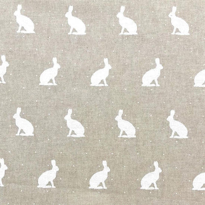 Rabbits Tablecloth , Easter Rabbit Tablecloth , Hare Tablecloth , Bunny Cotton Rich Linen Look Tablecloth , Tablecloth UK - CushionCoverAndDecor