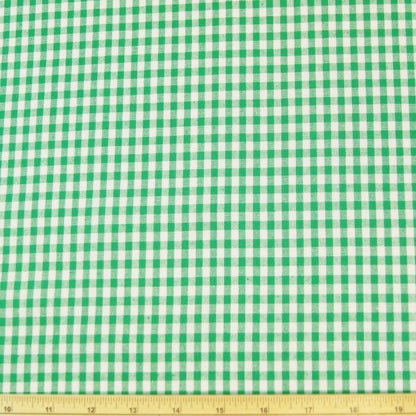 Round Gingham Mini Check Tablecloth - CushionCoverAndDecor