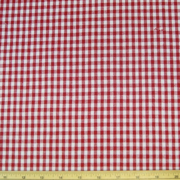 Round Gingham Mini Check Tablecloth - CushionCoverAndDecor