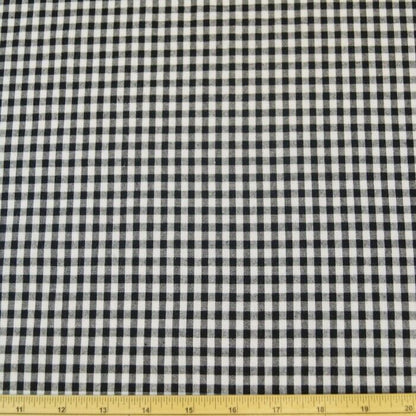 Round Gingham Mini Check Tablecloth - CushionCoverAndDecor