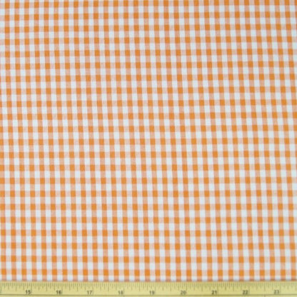 Round Gingham Mini Check Tablecloth - CushionCoverAndDecor