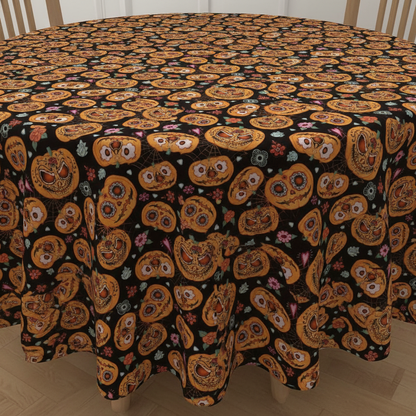 Jekyll & Hyde Pumpkins Halloween Tablecloth