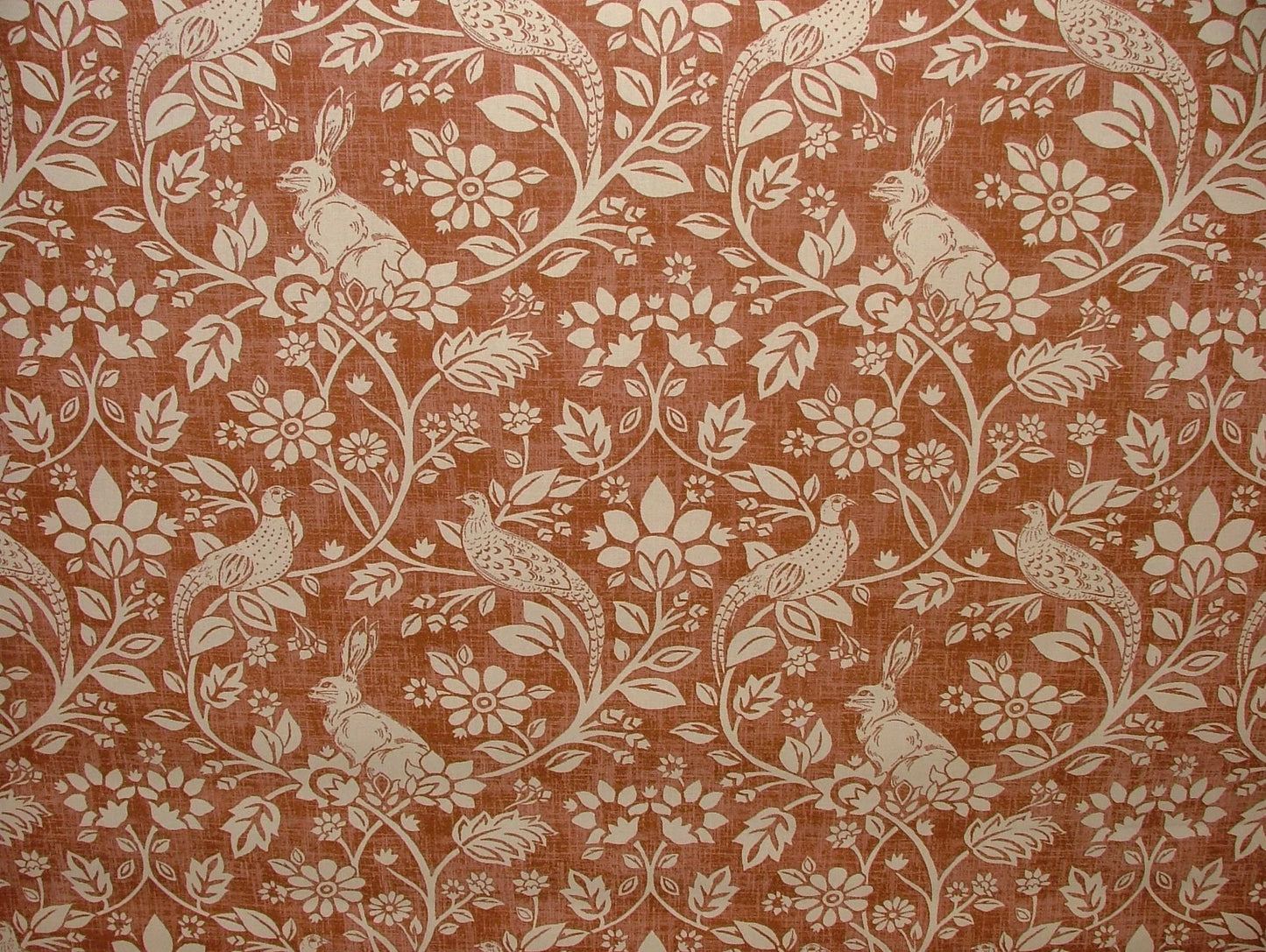 Heathland Floral Wildlife Hares Game Tablecloth