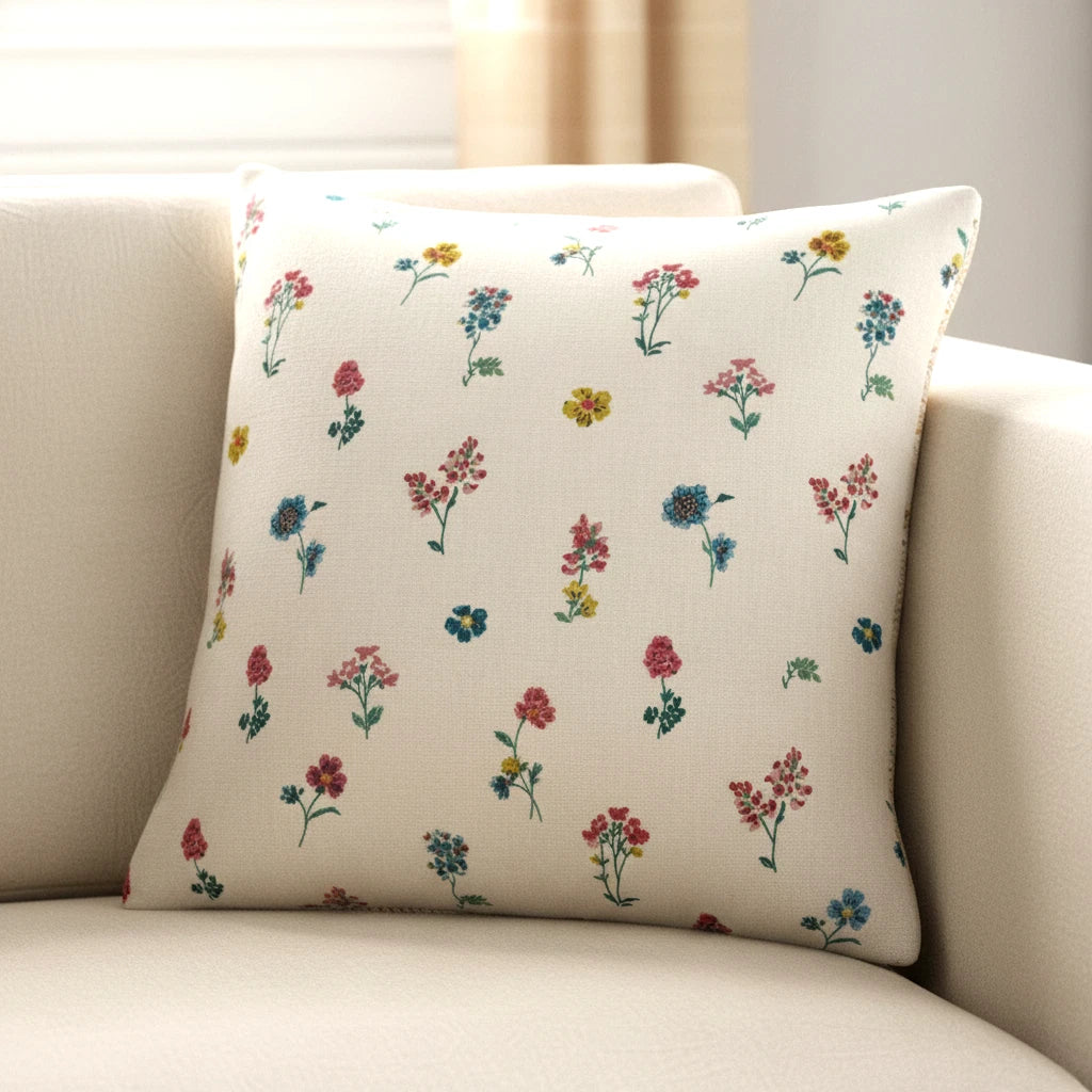 Cath Kidston Sprig Twilight Multi Cushion Cover