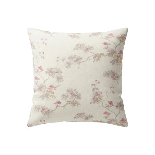 Laura Ashley Nara Soft Truffle Cream Cushion Cover