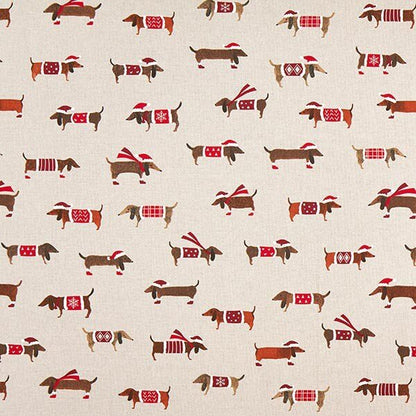 Sausage Dog Christmas Tablecloth - CushionCoverAndDecor