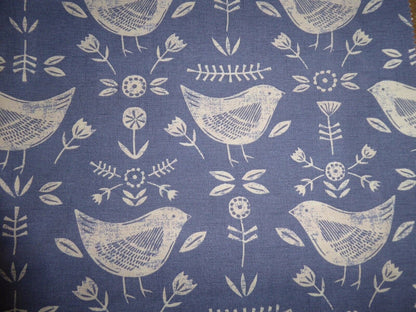 Scandi Birds Tablecloth , Easter Tablecloth , Scandi Narvic Birds Tablecloth , Rectangle Tablecloth , Round Tablecloth , Tablecloth UK - CushionCoverAndDecor