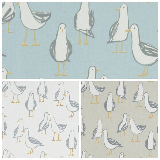 Seagull Laridae Tablecloth , Nautical Marine Tablecloth , Seaside BlueTablecloth , Beige Tablecloth , Tablecloth UK - CushionCoverAndDecor