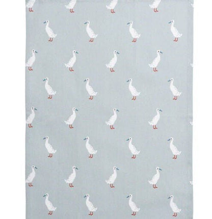 Sophie Allport Duck Table Runner , Runner Duck Table Runner , Blue Table Runner , Easter Table Runner 48" 54" 60" 64" 72" 84" 96" 104" - CushionCoverAndDecor