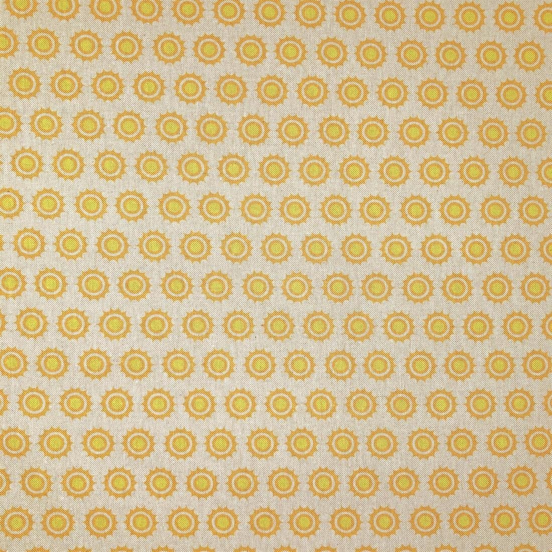 Sunshine Tablecloth , Sun Tablecloth , Yellow Beige Linen Tablecloth , Linen Look Tablecloth , Tablecloth UK - CushionCoverAndDecor