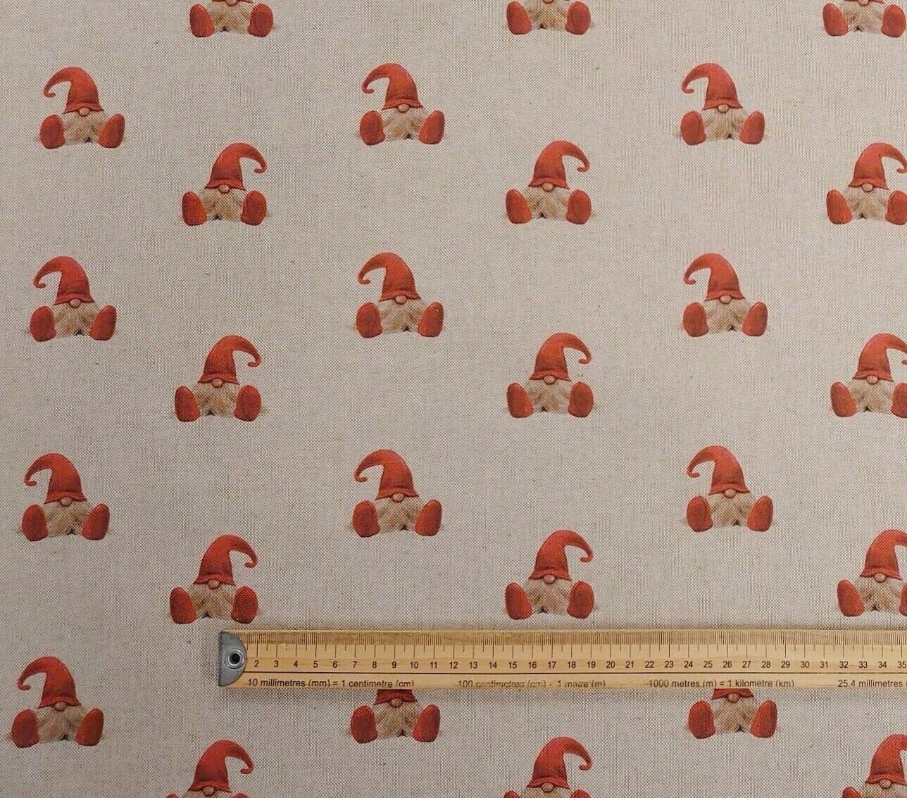 Tablecloth Christmas Elf Gonk Gnome Design , Gnome Tablecloth , Christmas Gonk Tablecloth , Cotton Rich Linen Look Tablecloth UK - CushionCoverAndDecor