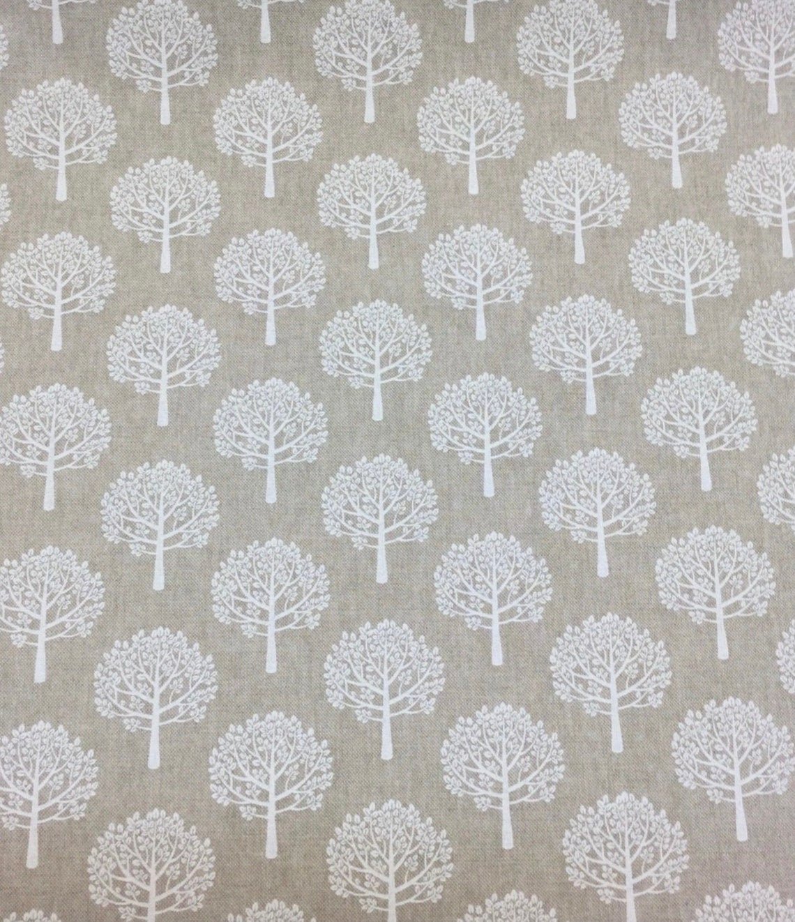 Tablecloth Mulberry Trees Cotton Rich-Linen Look , Tablecloth UK - CushionCoverAndDecor