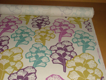 Tablecloth Romo Mariken Berry Floral Linen Cotton Fabric Design , Tablecloth UK - CushionCoverAndDecor