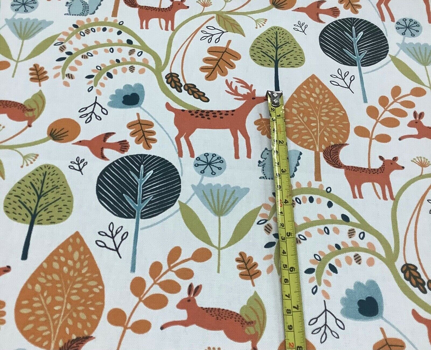 Tablecloth Woodland Scandi , Stag Tablecloth , Hare Tablecloth , Tablecloth UK - CushionCoverAndDecor