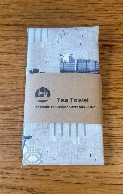 Tea Towel Baa Baa Sheep Design , Easter Tea Towel - CushionCoverAndDecor