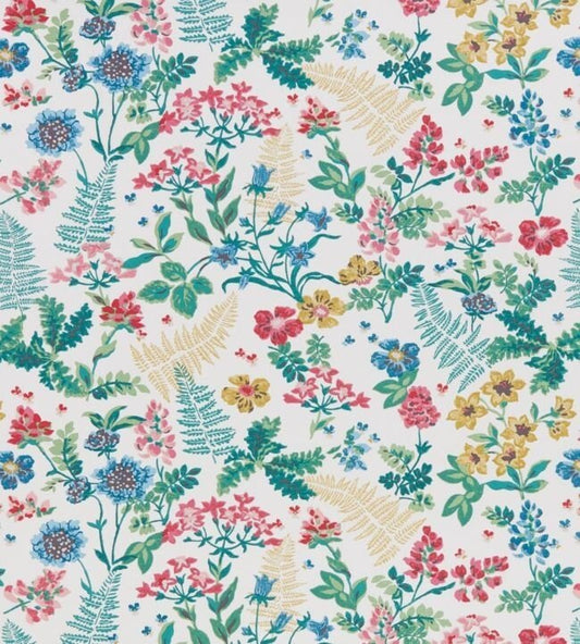 Twilight Garden Tablecloth , Cath Kidston Twilight Garden Tablecloth , Floral Round Tablecloth , Cotton Tablecloth , Tablecloth UK - CushionCoverAndDecor