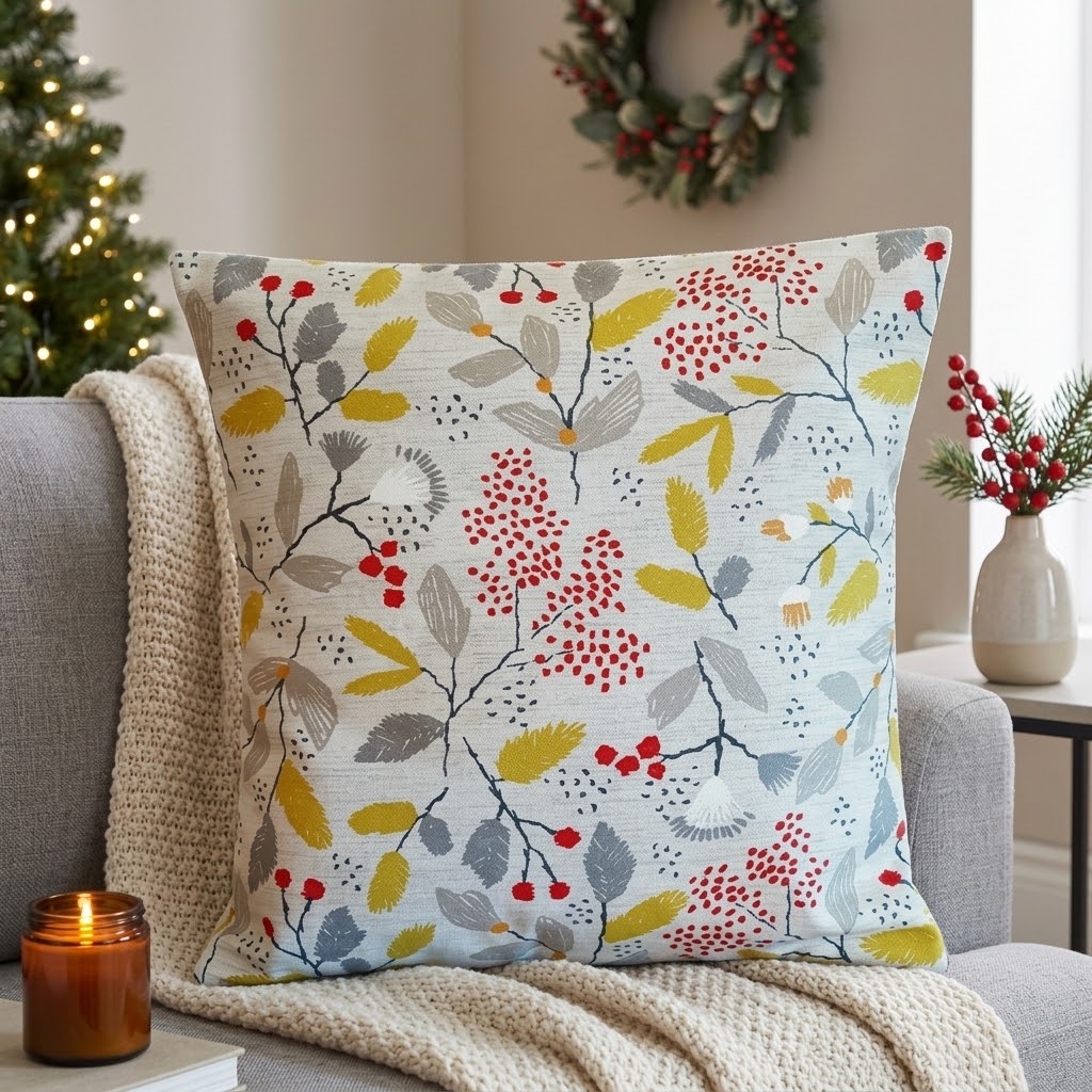 Ashley Wilde Scandi Trail Grey Cushion Cover
