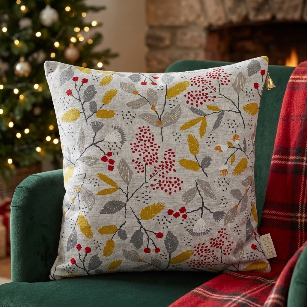 Ashley Wilde Scandi Trail Grey Cushion Cover