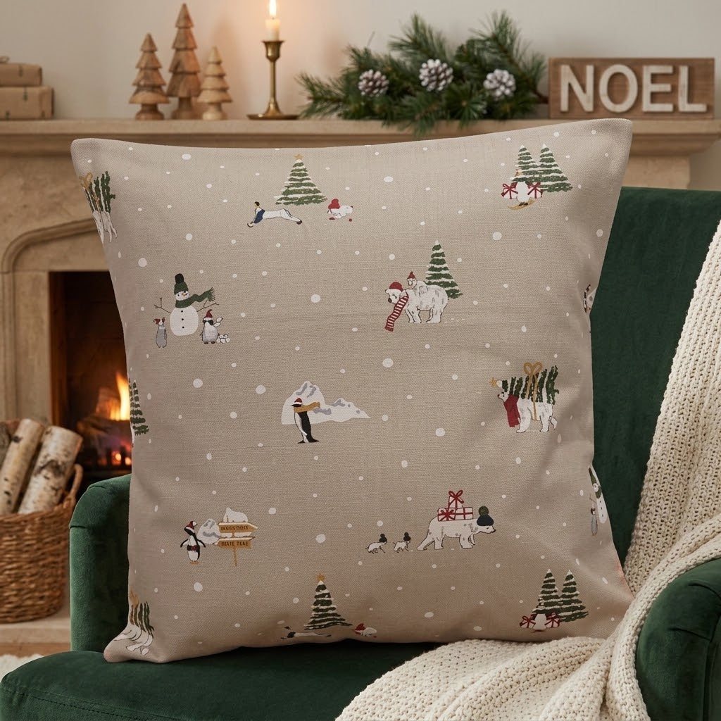 Fodera per cuscino Sophie Allport Snow Season