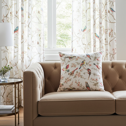 Cath Kidston British Birds Cushion Cover