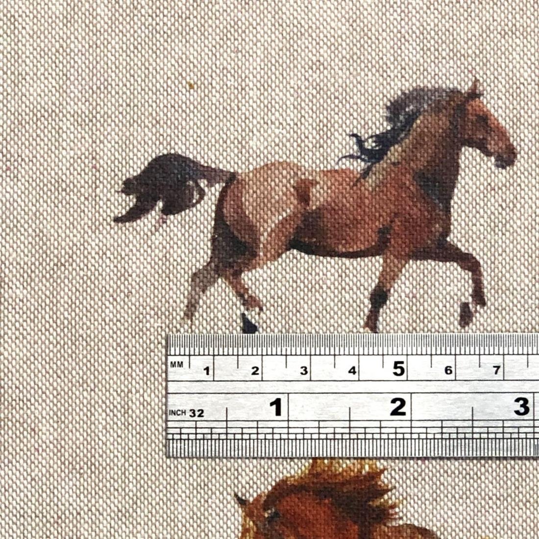 Wild Horses Tablecloth , Horses Tablecloth , Linen Look Tablecloth , Tablecloth UK - CushionCoverAndDecor