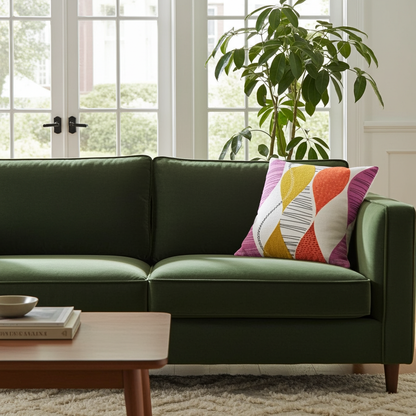 Modern Wave Pattern Cushion Cover