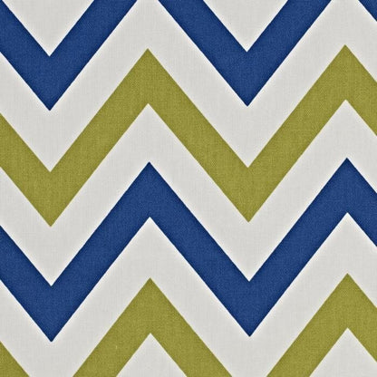 Zig Zag Cushion Cover , Cobalt Blue Lime Pillow Cover , Geometric Cushion , Decorative Cushion , Throw Pillow Cover, Cushion Cover UK - CushionCoverAndDecor