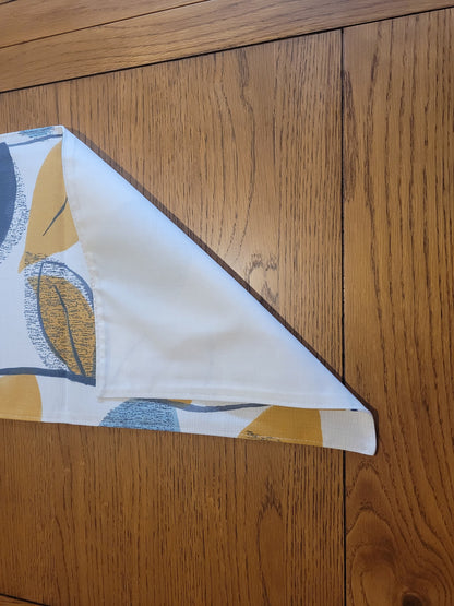 Table Runner , Napkins Rabbit All Over Design , Cotton Rich Linen Look Fabric , Easter Table Runner 36" 48" 54" 60" 64" 72" 84" 96" 104"